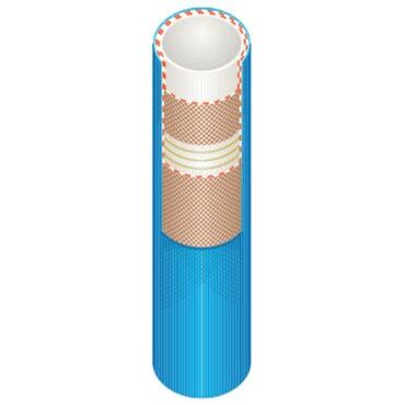 Rubber hose Citerdial, NR food suction & pressure hose 6 bar; according to EC1935/2004, EU 10/2011, FDA and BfR
